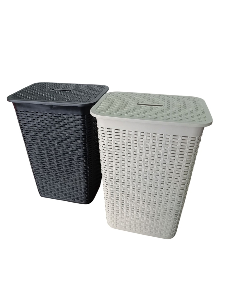 CESTO PARA ROPA SIMIL RATAN