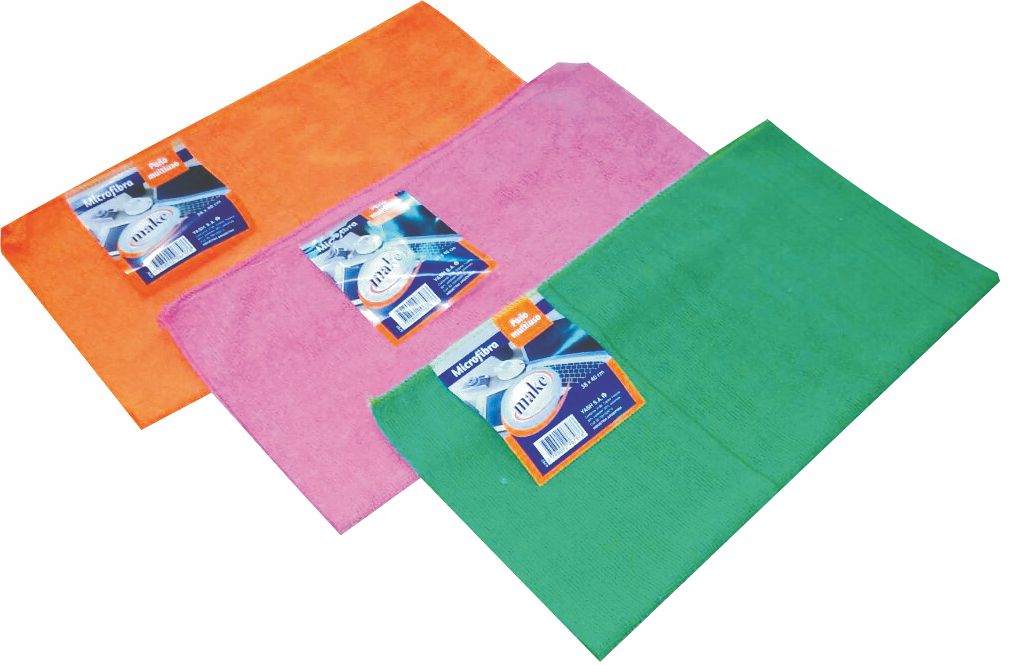 PAÑO MULTIUSO MICROFIBRA 38 x 35 cm "MAKE"