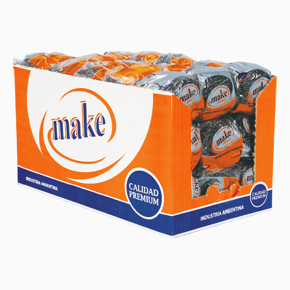 ESPONJA COMBINADA  EN CAJA "MAKE"