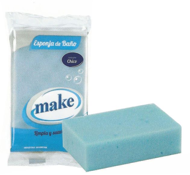 ESPONJA BAÑO COMUN   "MAKE"