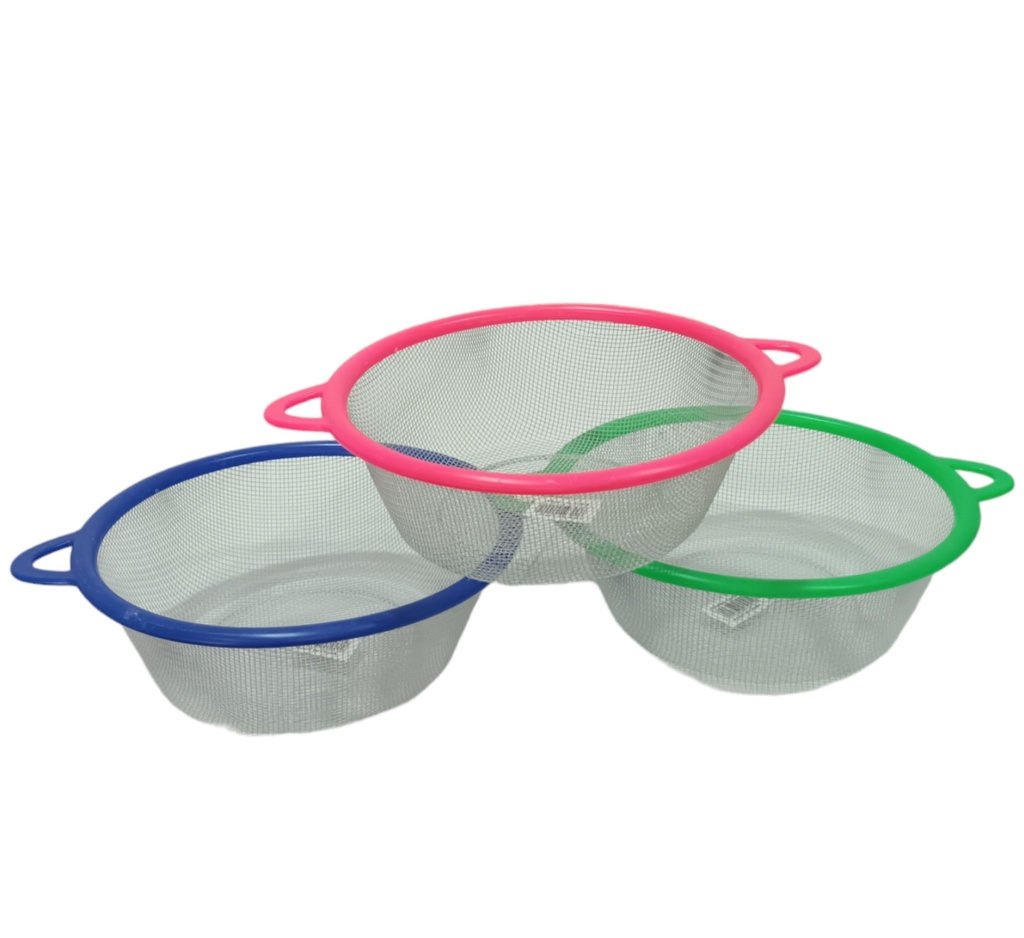 COLADOR/TAMIZADOR PLASTICO 20 cm
