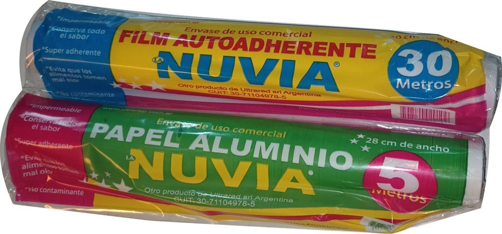 FILM ADHERENTE x 30 m. "NUVIA"