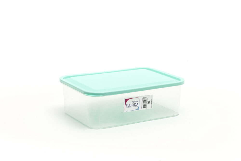 HERMETICO RECTANGULAR 2,5 Lts. "FLORIDA"