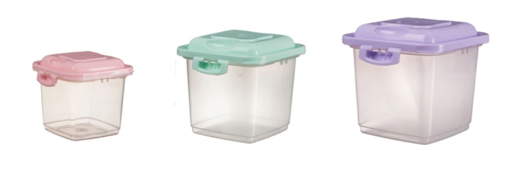 HERMETICOS CUADRADOS KLIP