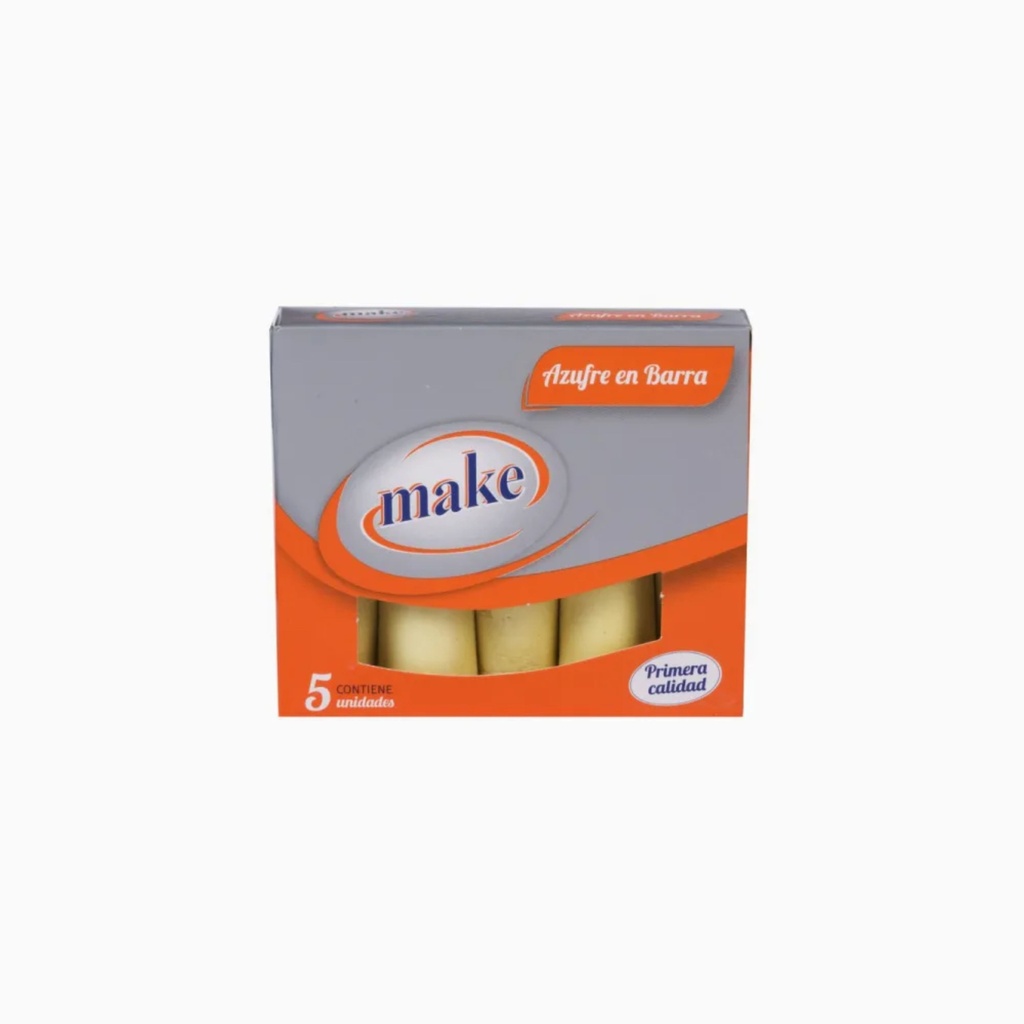 AZUFRE x 5 u. "MAKE"