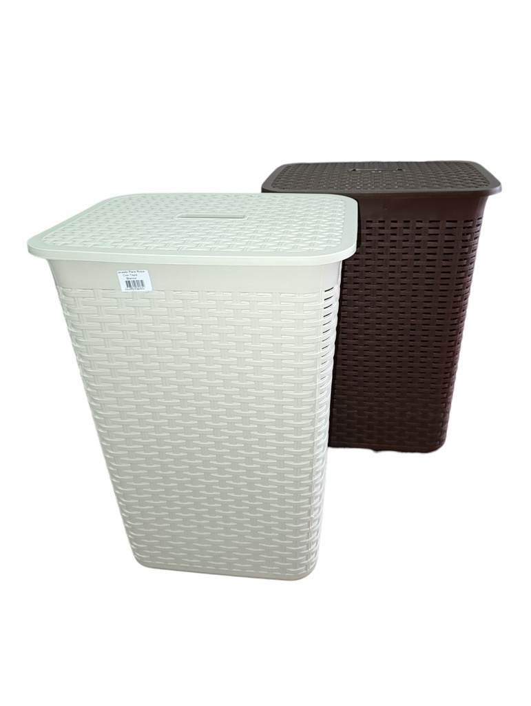 CESTO PARA ROPA SIMIL RATAN