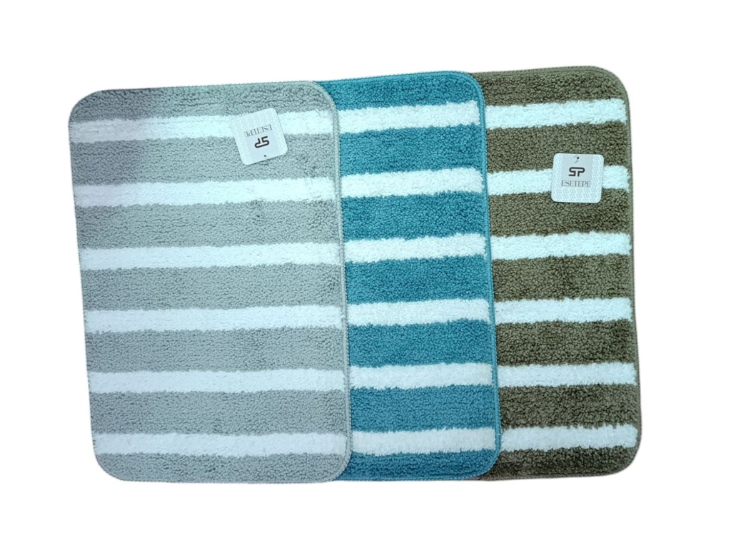 ALFOMBRA POLIESTER RAYA ANCHA ANTIDESLIZANTE