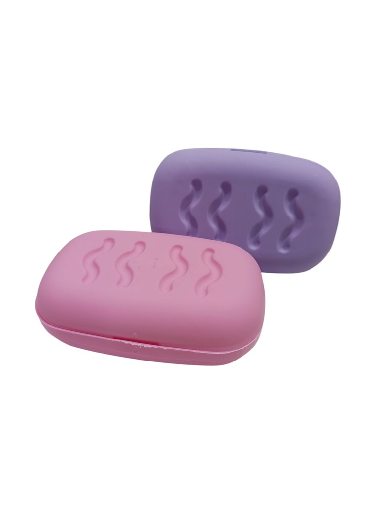 JABONERA CON TAPA  "GEMPLAST"