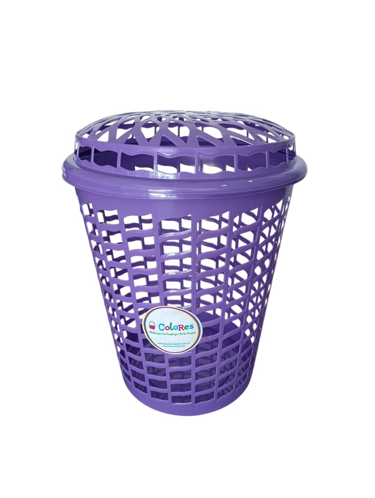CESTO ROPA REDONDO "COLORES"