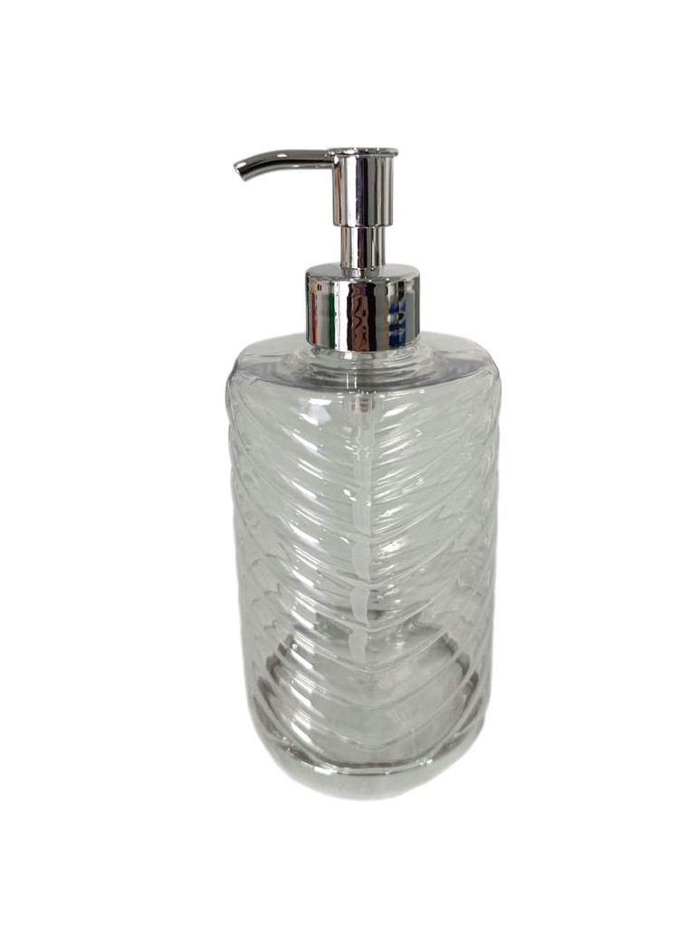 DISPENSER DE JABON PLASTICO TRANSPARENTE