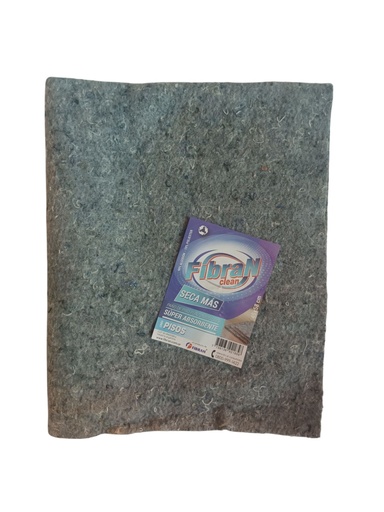 [6926] TRAPO DE PISO GRIS PUNZONADO "FIBRAN"