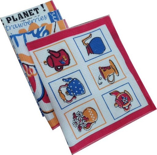 [T225] REPASADOR NIDO DE ABEJA ESTAMPADO