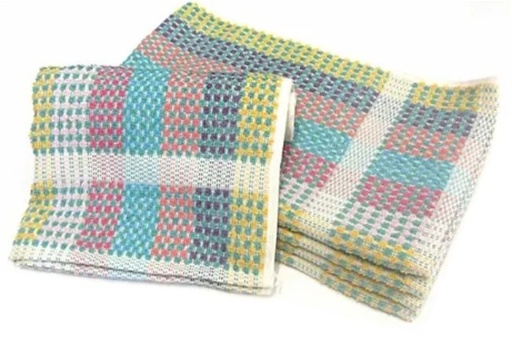 [N2006] REPASADOR TOALLA MINI CUADRO "FIBRAN"