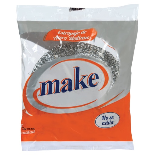 [133] ESTROPAJO DE ACERO   "MAKE"