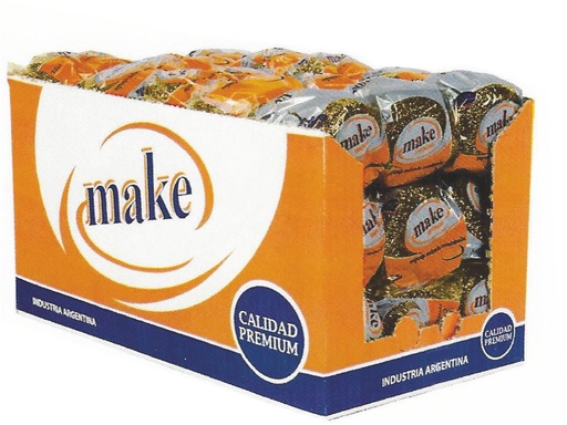 [6654] ESPONJA DORADA 10 gr. EN CAJA  "MAKE"