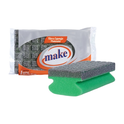 [317] FIBRA ESPONJA VERDE  "MAKE"
