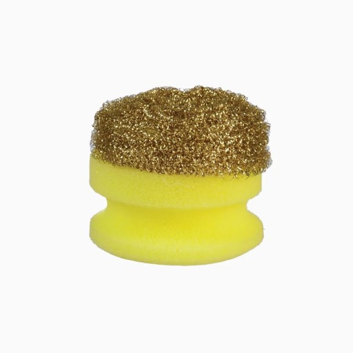 [6690] ESPONJA COMBINADA BRONCE  "MAKE"