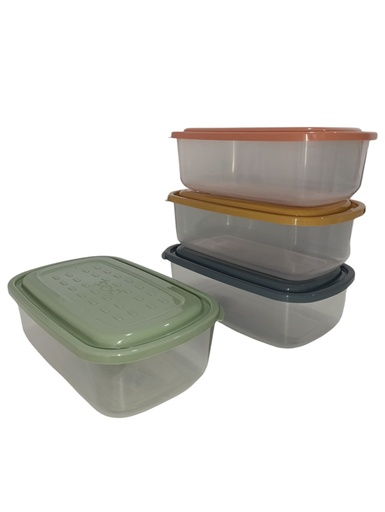 [P003] HERMETICO RECTANGULAR 3 Lt. "POO"