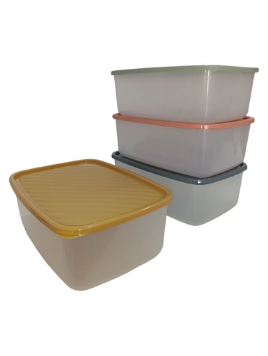 [P012] HERMETICO RECTANGULAR 12 Lt. "POO"