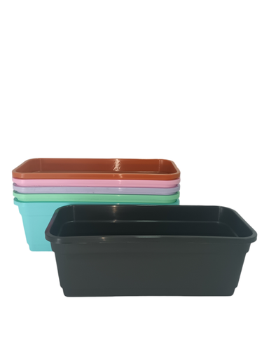 [M215] MACETA JARDINERA 15 cm. - "GEMPLAST"