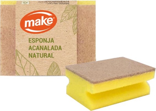[7006] ESPONJA ACANALADA NATURAL