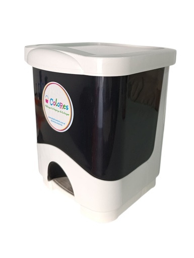 [305] CESTO RESIDUO PEDAL 16 LTS "COLORES"
