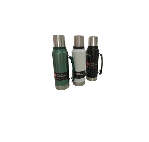 [7088] TERMO ACERO INOXIDABLE 1 LT "MAKE"